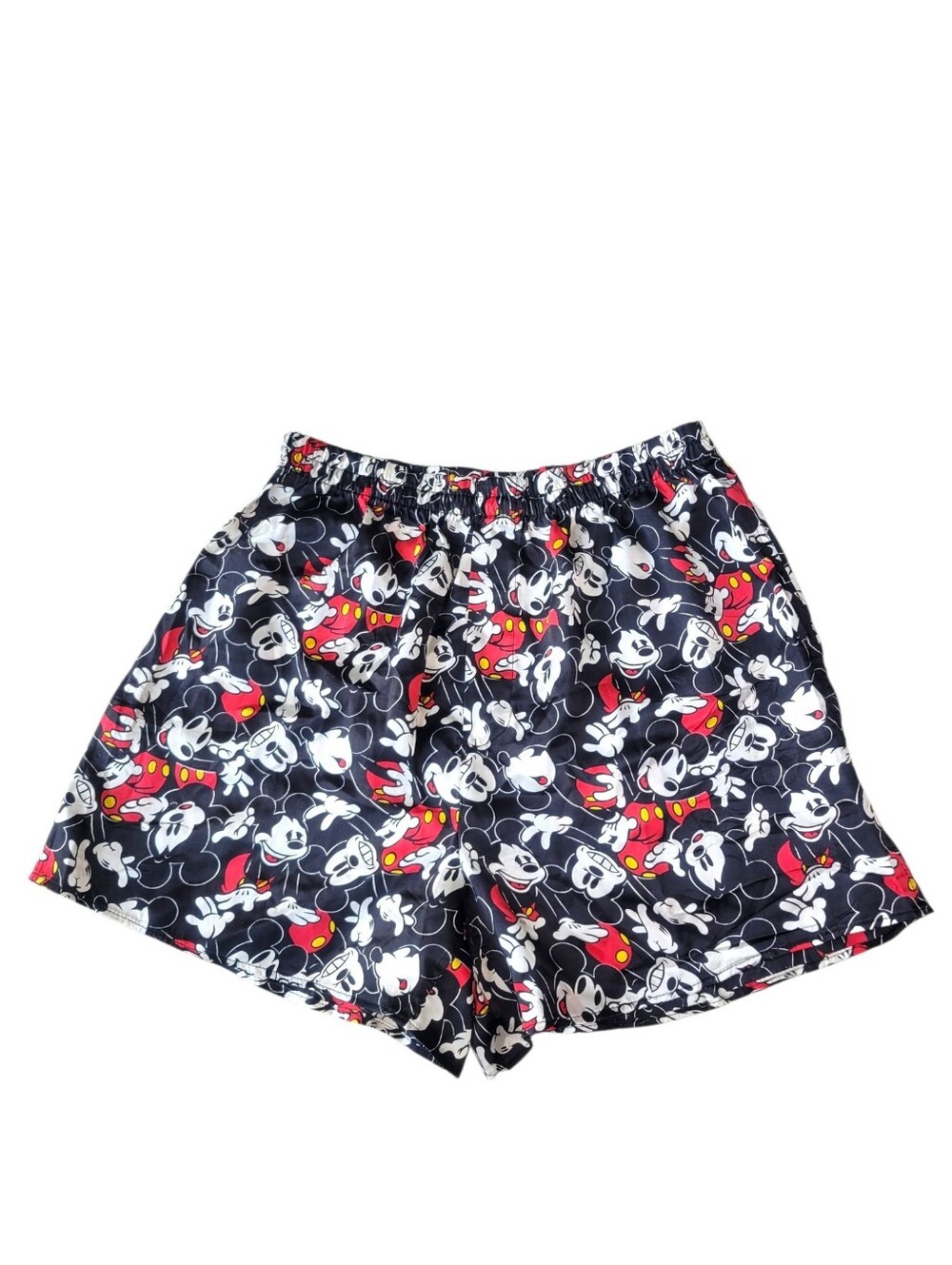 Disney Mickey Mouse Silk Boxer Shorts Unisex Large